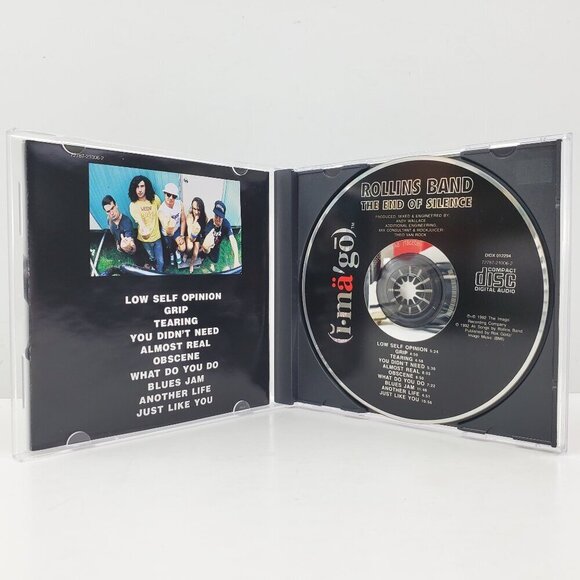 Rollins Band (Henry) End of Silence CD Clean Disc 1992 Rock Imago - Picture 3 of 10